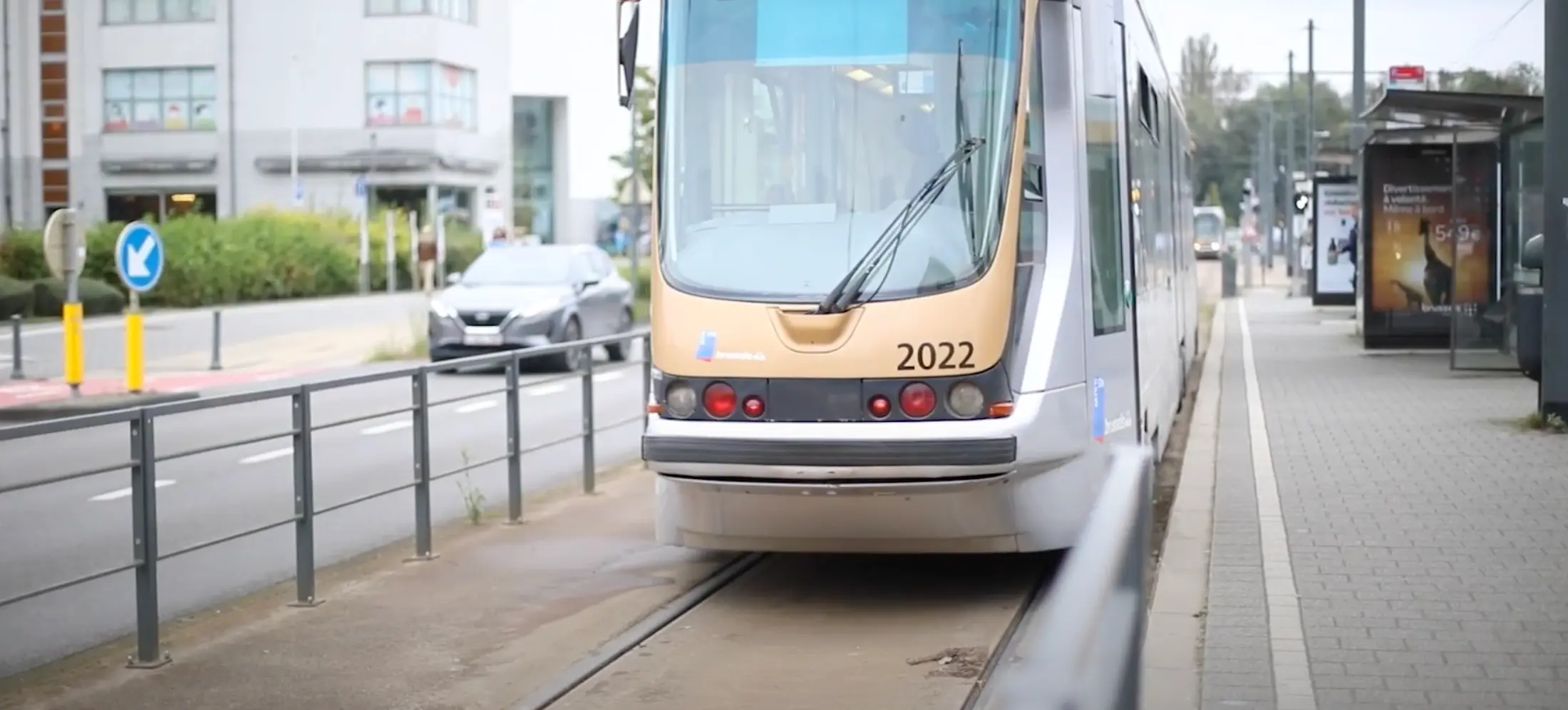 Tram Line 10 in Brussels
