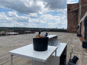 Rooftop of SILO Brussels